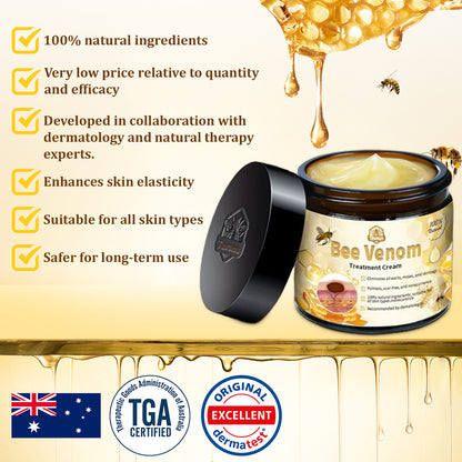 🐝🏆Official Store: Turonu™ Aussie Bee Venom Skin Treatment Cream👨‍⚕️Dermatology Experts Approved